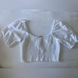 American Eagle Puff sleeves crop top